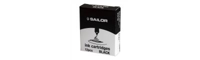Sailor JENTLE Ink Cartridge - BLACK