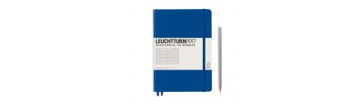LEUCHTTURM1917 Notebook (A5) Medium Hardcover Ruled Royal Blue